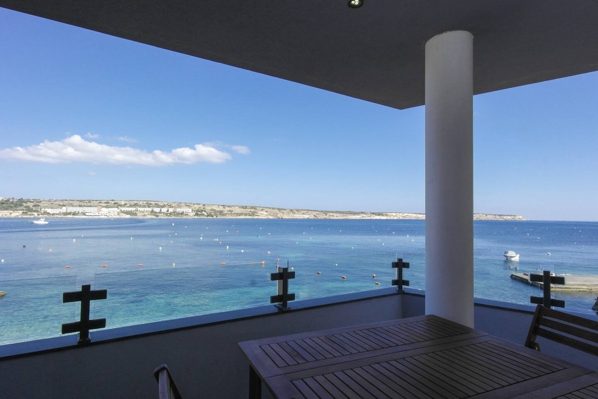 MEL 1_ 2BED seaview in Ghadira by Homely