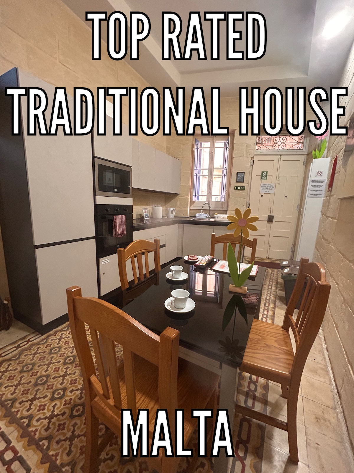 Top rated Maltese house close to Valletta.