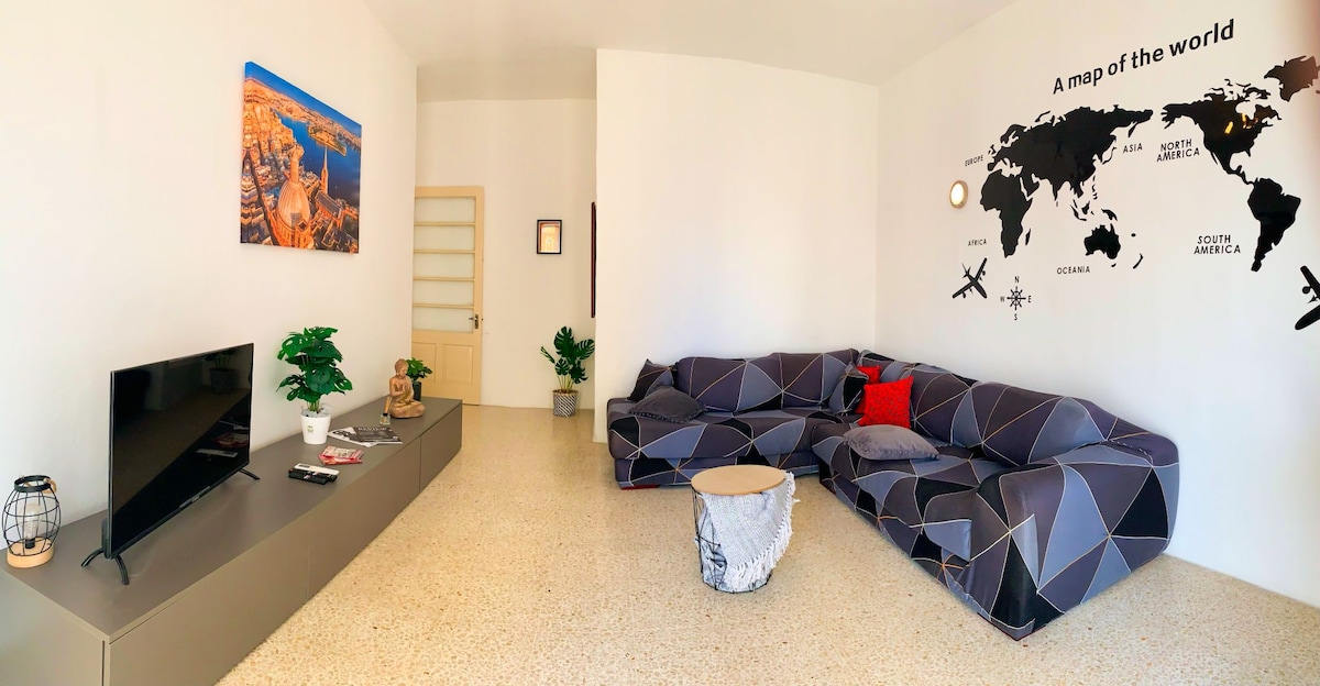 Cozy Sheared Aparment 1 min the beach, Self-chekin