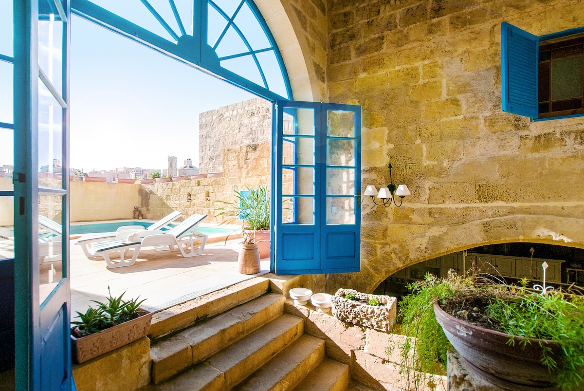 Piękny dom na Gozo + prywatny basen