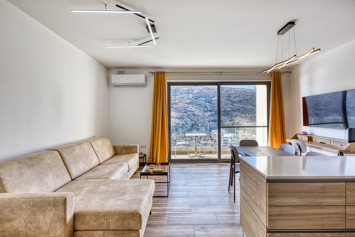 Stylowy Apartament - Zapierające dech w piersiach widoki w Xlendi