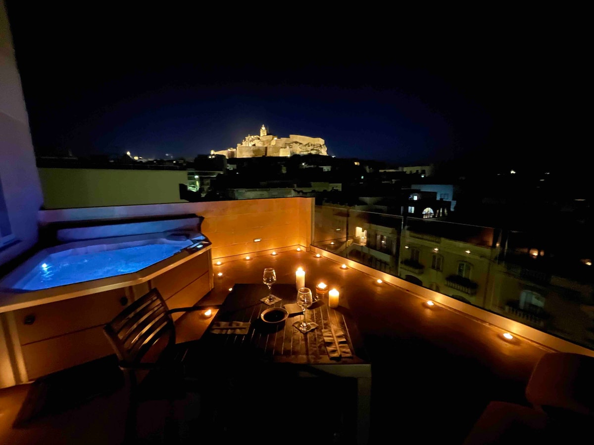 Cittadella View Penthouse z jacuzzi