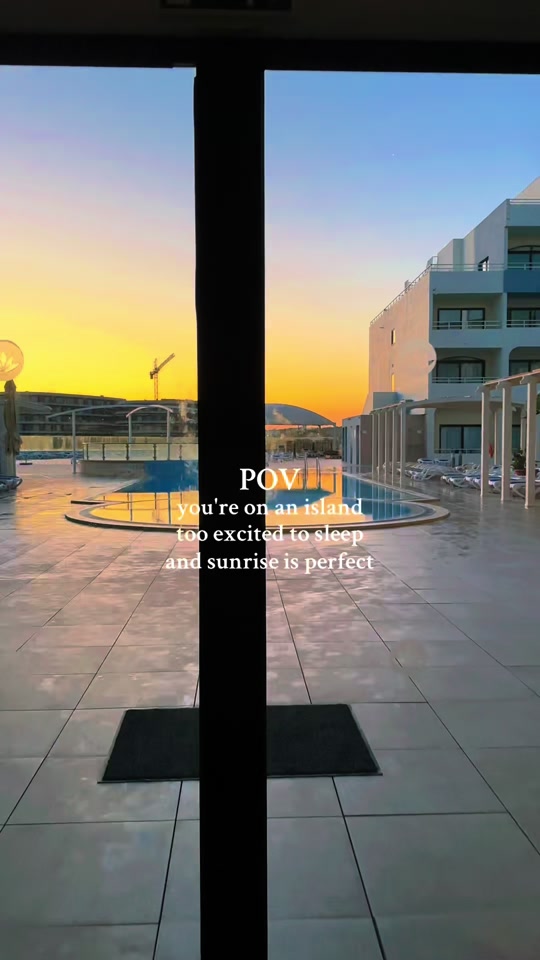 A moment in Malta with sunrise views over the islands.  ❤️🌍 Even though I've lived on the Maltese islands for almost a decade now, I still get captured by her beauty, especially during the golden hours of sunrise and sunset. 😍 I was lucky enough to be staying at the 'Riviera Spa Resort' in the north of the main island of Malta when I shot this footage. It's an adults only resort that my wife and I enjoyed spending 3 nights exploring. ❤️ They have a jetty in front of the resort that has daily trips to the sister island of Comino, and the ferries to the northernmost island of Gozo are within walking distance. The views at sunrise and sunset are pretty spectacular from this area, and if you have a sea view, you get to enjoy both. You have views of both islands of Comino and Gozo with the sunrise being just to your right as you wake up, and the sunset every evening makes the islands glow. 🥰 For any film buffs, the nearby tower on the neighbouring island of Comino is called 'Santa Marija Tower' or Saint Mary's Tower, and was used for filming in the movie 'The Count of Monte Cristo'. 🎬 Enjoy everyone, and thanks for watching! Make sure to SAVE and FOLLOW ALONG for the next adventure!